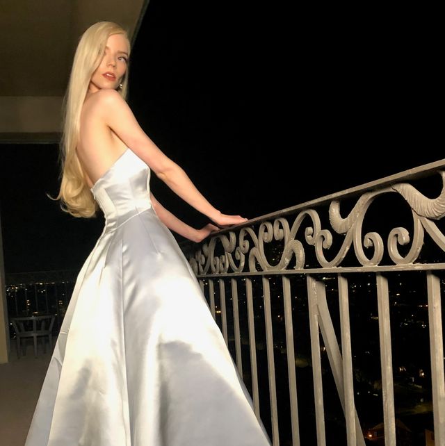 anya taylor joy in her second dior dress