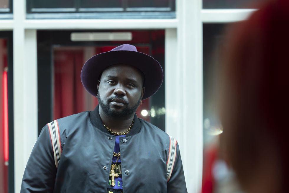 “atlanta”     "new jazz"    season 3, episode 8 airs may 5 pictured l r brian tyree henry as alfred "paper boi" miles  cr coco olakunlefx