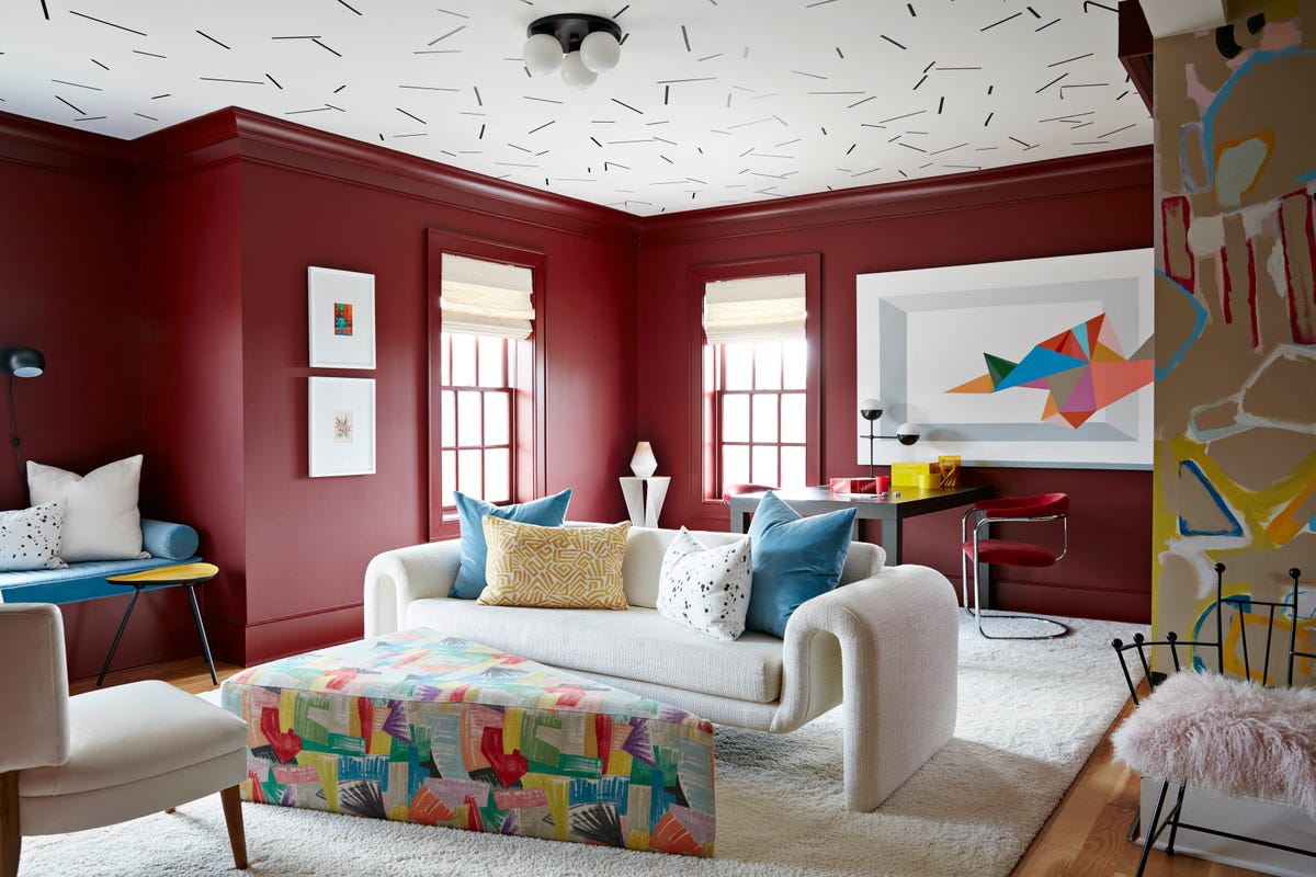 This maximalist home is more than a nod to Memphis style