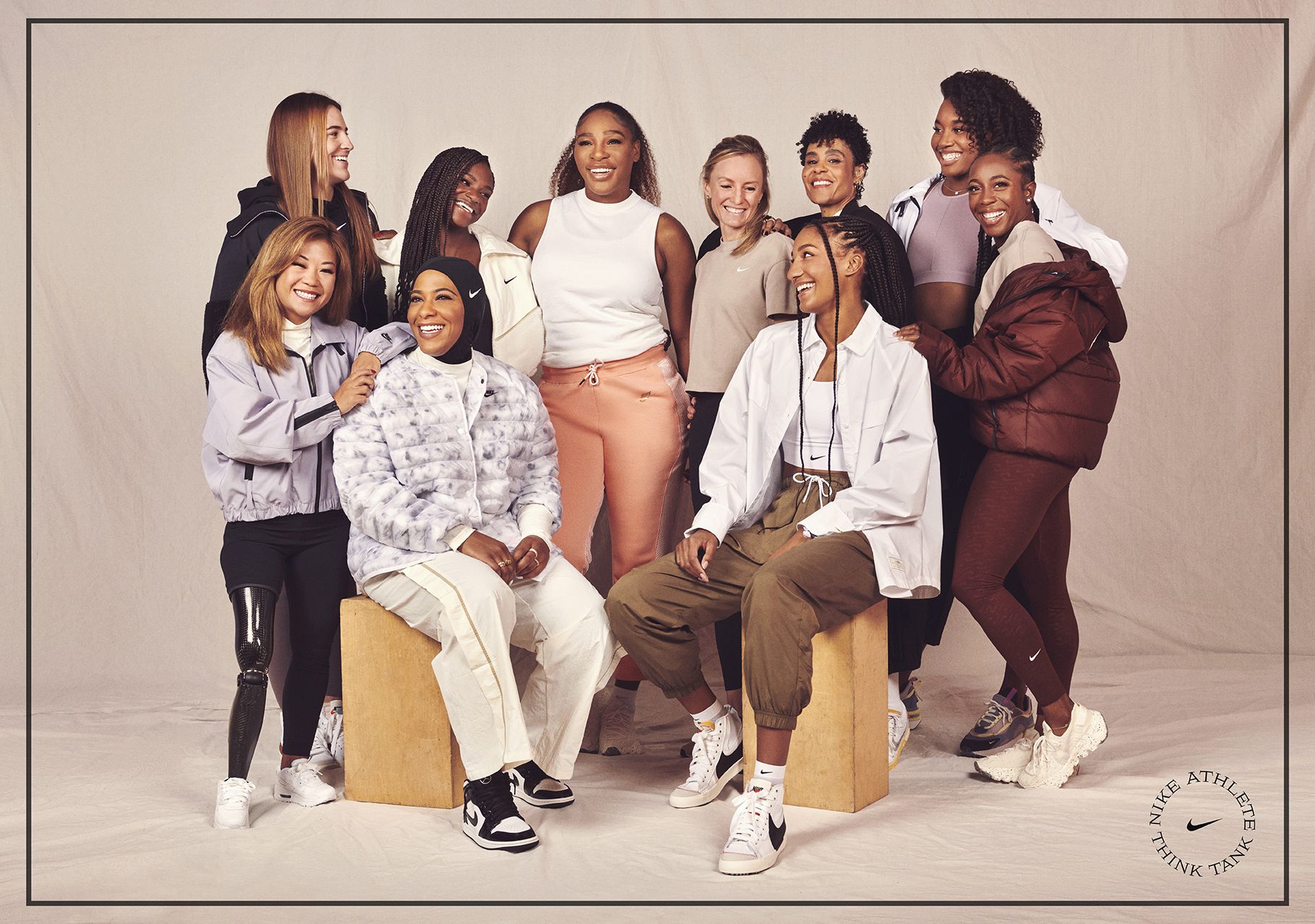 President Achternaam monster Nike Partners with 13 Women Athletes to Bring Equality to Sports
