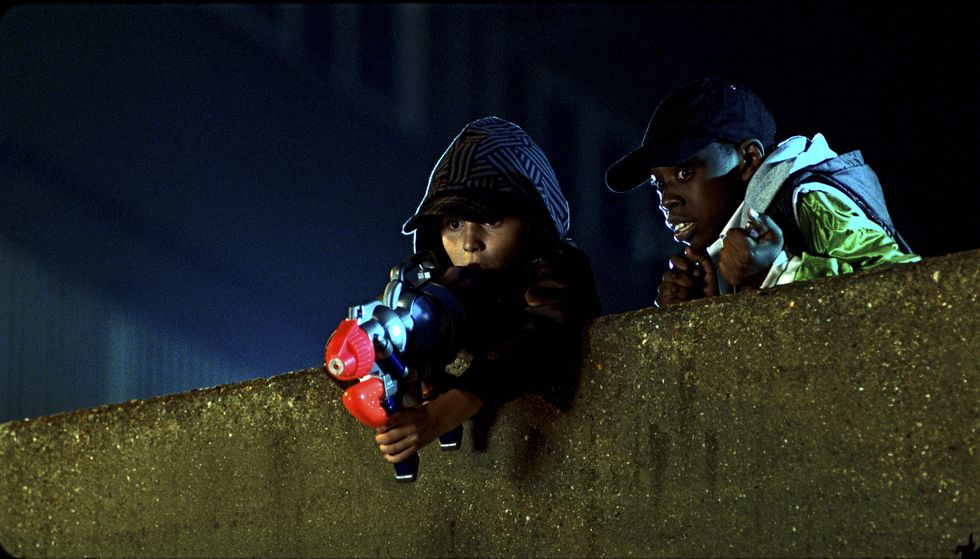sammy williams and michael ajao in attack the block
