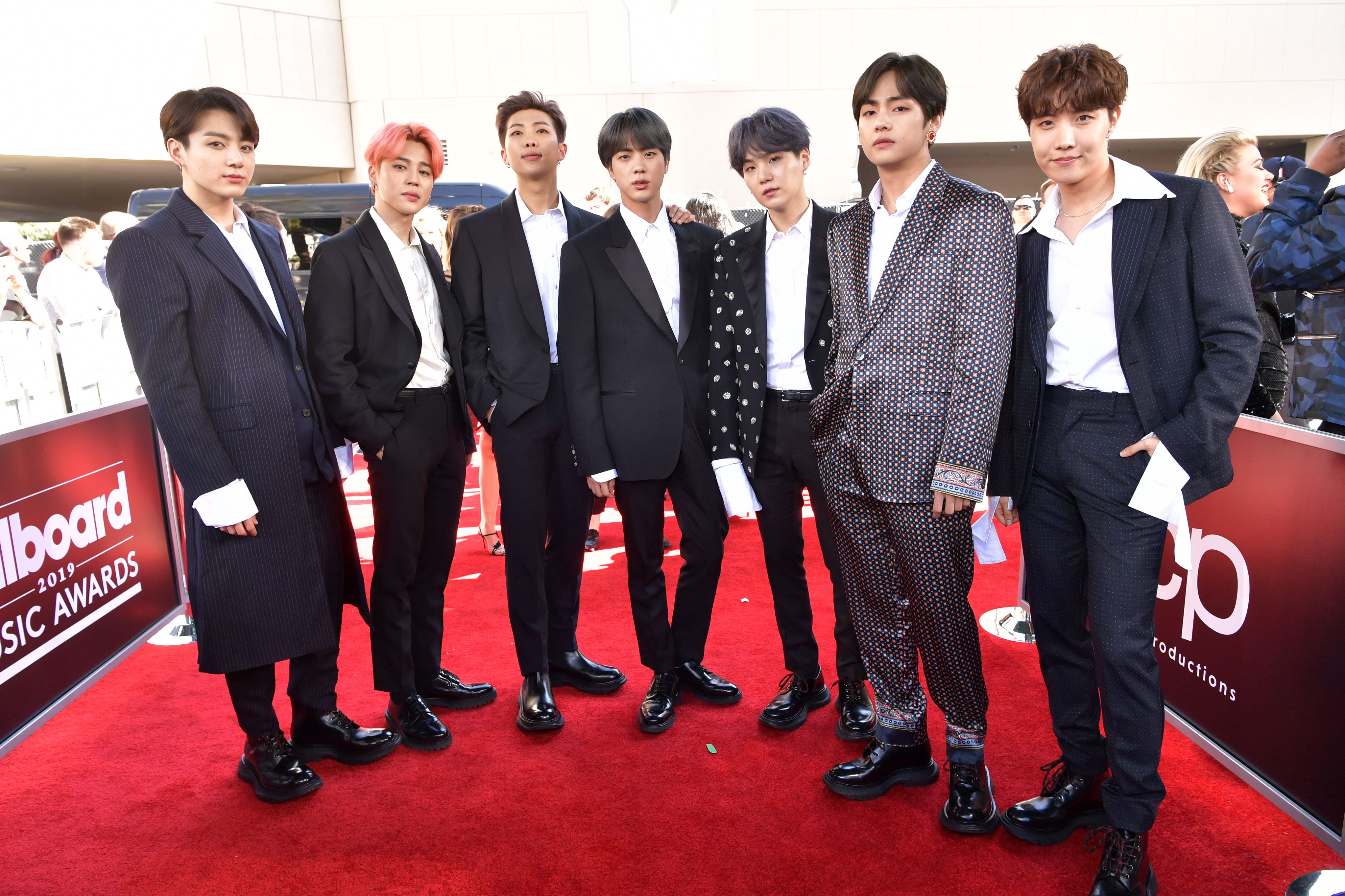 BTS' 2019 Grammys Outfits Display at Museum