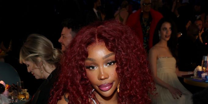 SZA Slips Into a Bubblegum Pink Dress for the 2025 Grammys #SZA