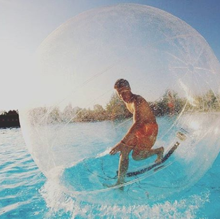 Walk On Water With This Human Hamster Ball