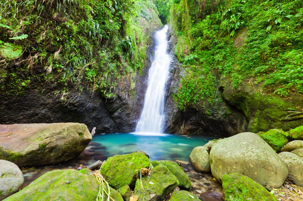 Au Coin Falls, Grenada W.I. Au Coin Falls, Grenada W.I.