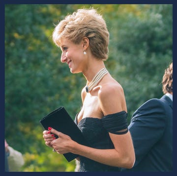 princess diana elizabeth debicki revenge dress