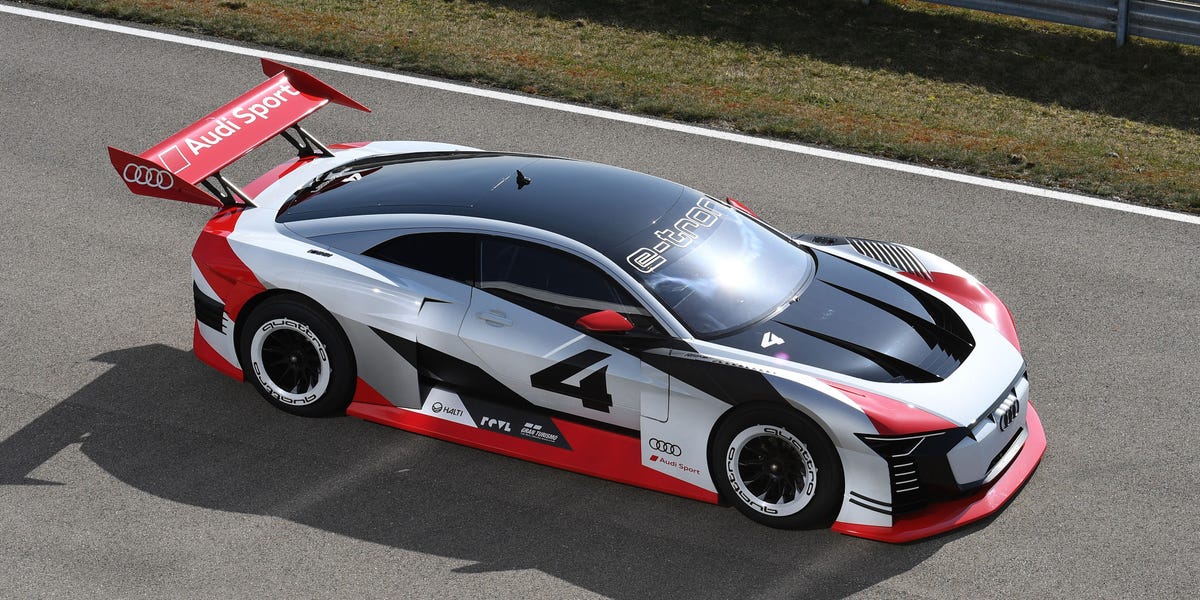 Audi's Vision Gran Turismo Is a 804-HP Electric Race Taxi and It's ...