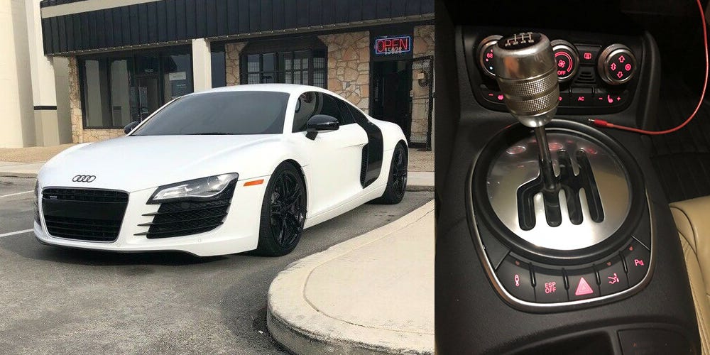 Live Your Supercar Dreams With This Cheap Six-Speed Audi R8