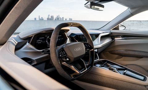 2021 Audi e-tron GT interior
