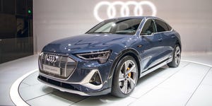 2020 Audi e-tron Sportback front