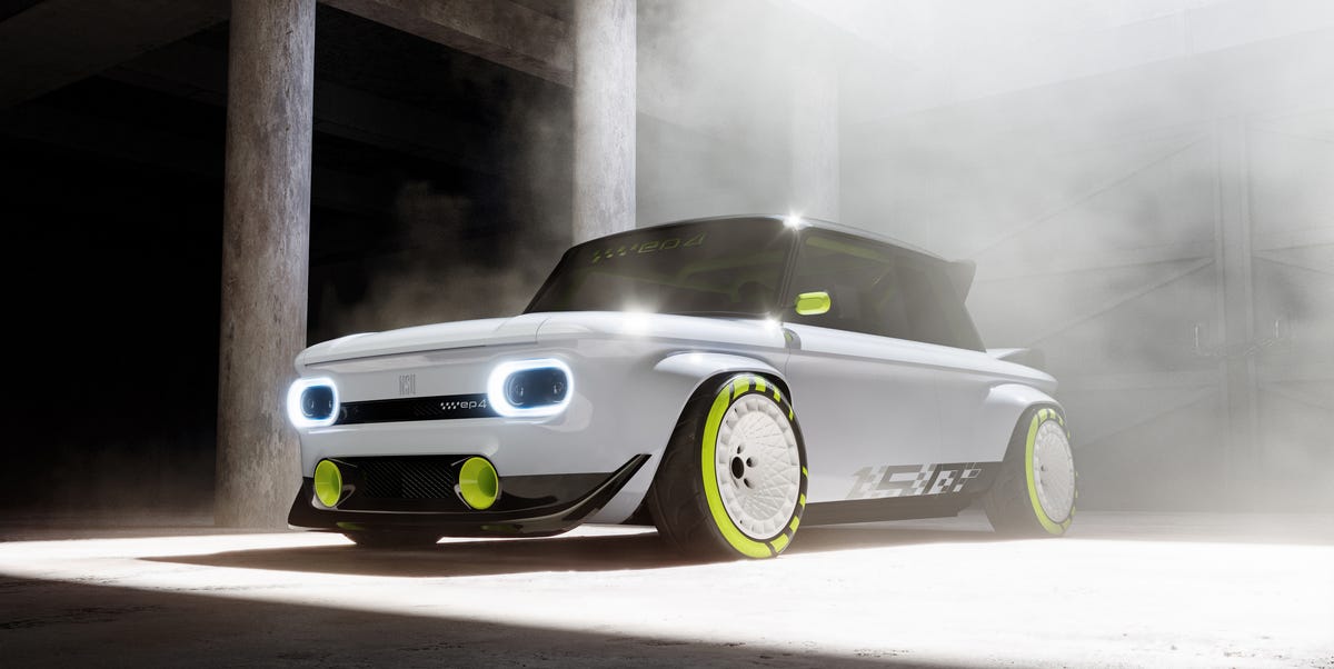 Audi Creates Spunky Electric Restomod from Classic 1971 NSU Prinz