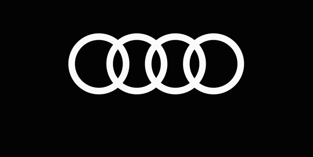 Audi logo social distancing