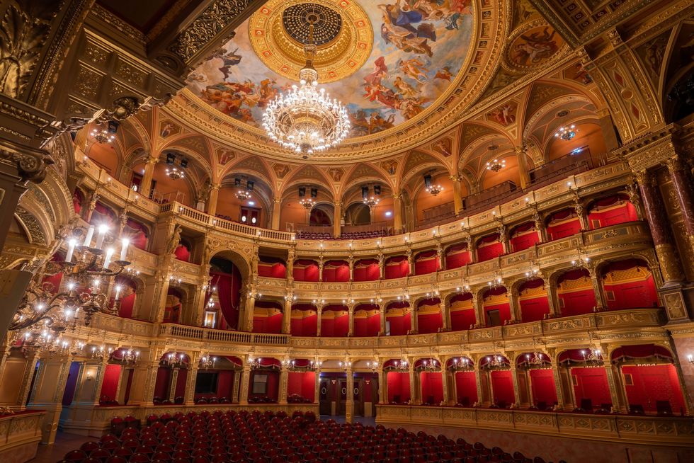 inside the budapest opera house