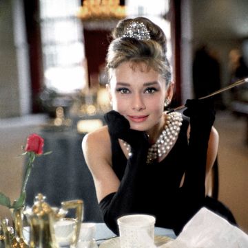 new york   1961  actress audrey hepburn poses for a publicity still for the paramount pictures film 'breakfast at tiffany's' in 1961 in new york city, new york photo by donaldson collectionmichael ochs archivesgetty images