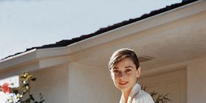 British actress Audrey Hepburn