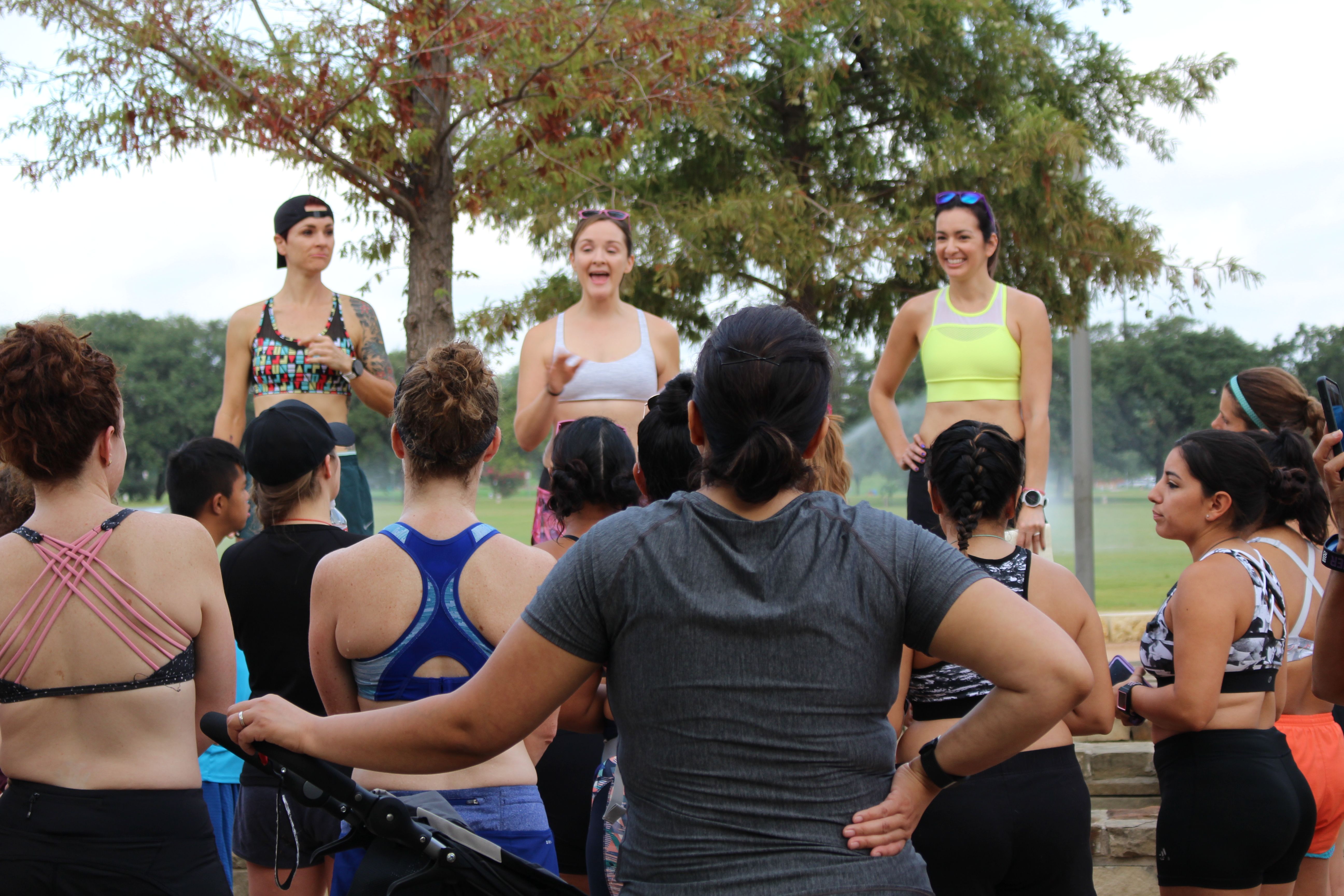 Texas Running Group Sports Bra Squad ATX - Confidence and Running