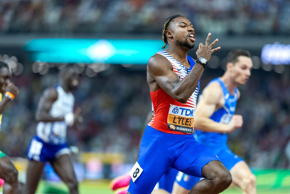 los tres oros de noah lyles