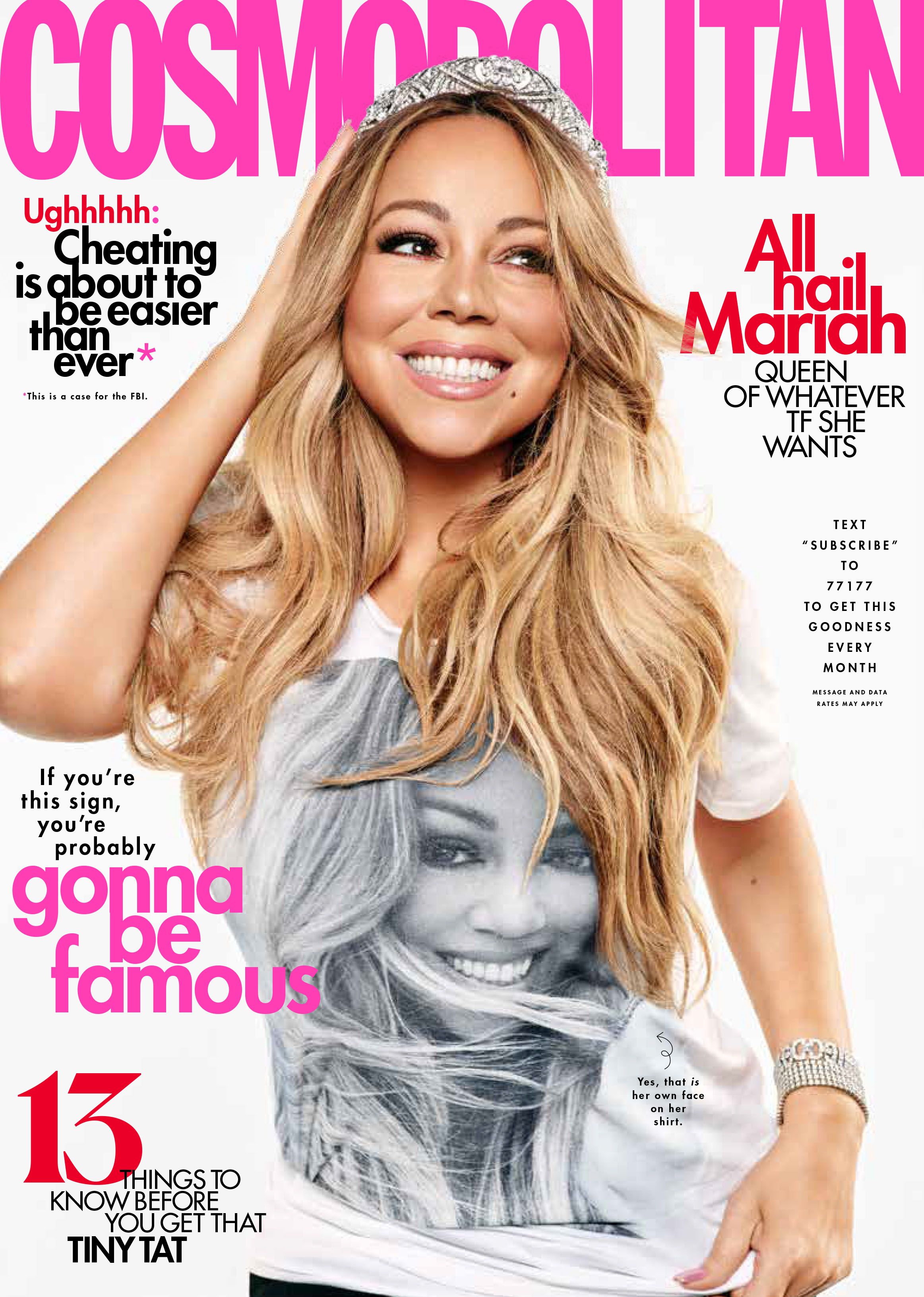 Mariah Carey's 1997 Cosmopolitan Cover