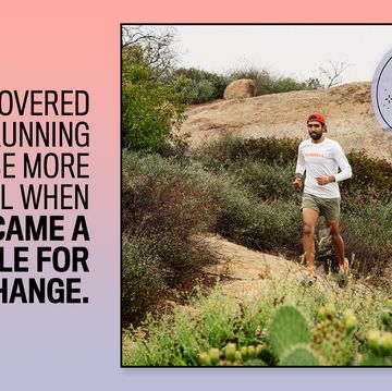 aum gandhi, he discovered that his running could be more meaningful when it became a vehicle for change