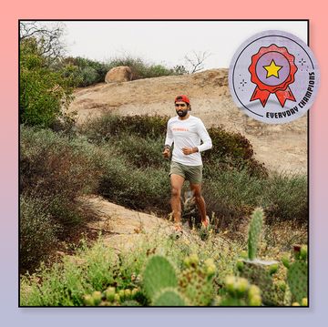 aum gandhi, he discovered that his Sportiva running could be more meaningful when it became a vehicle for change