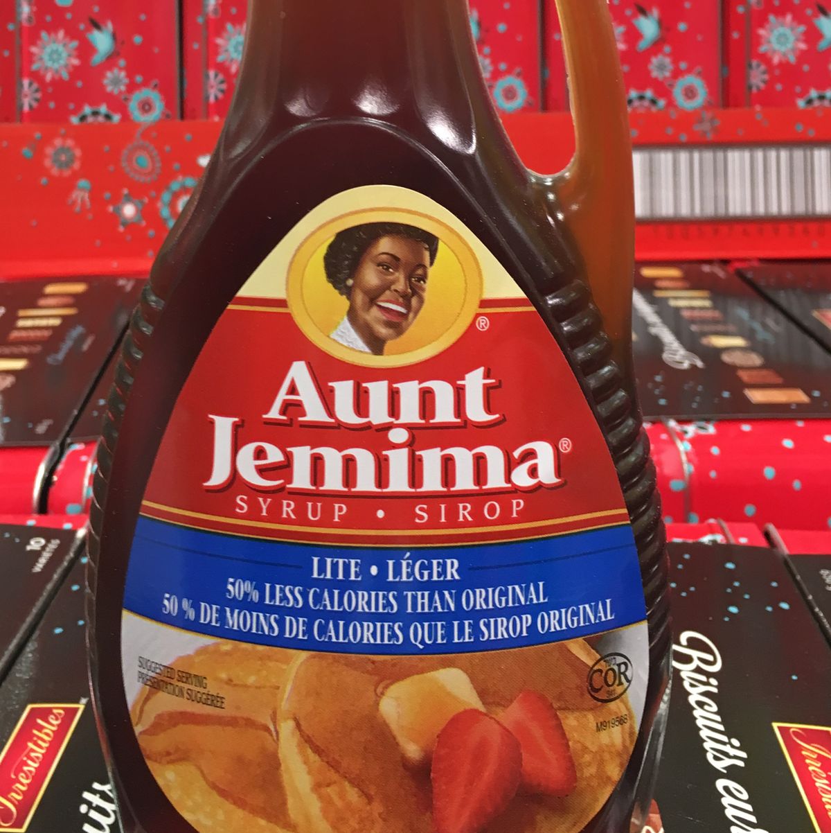 aunt jemima syrup label in bottle aunt jemima is a brand of