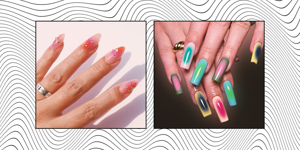 How to do aura nails and all the best aura nail art design inspo