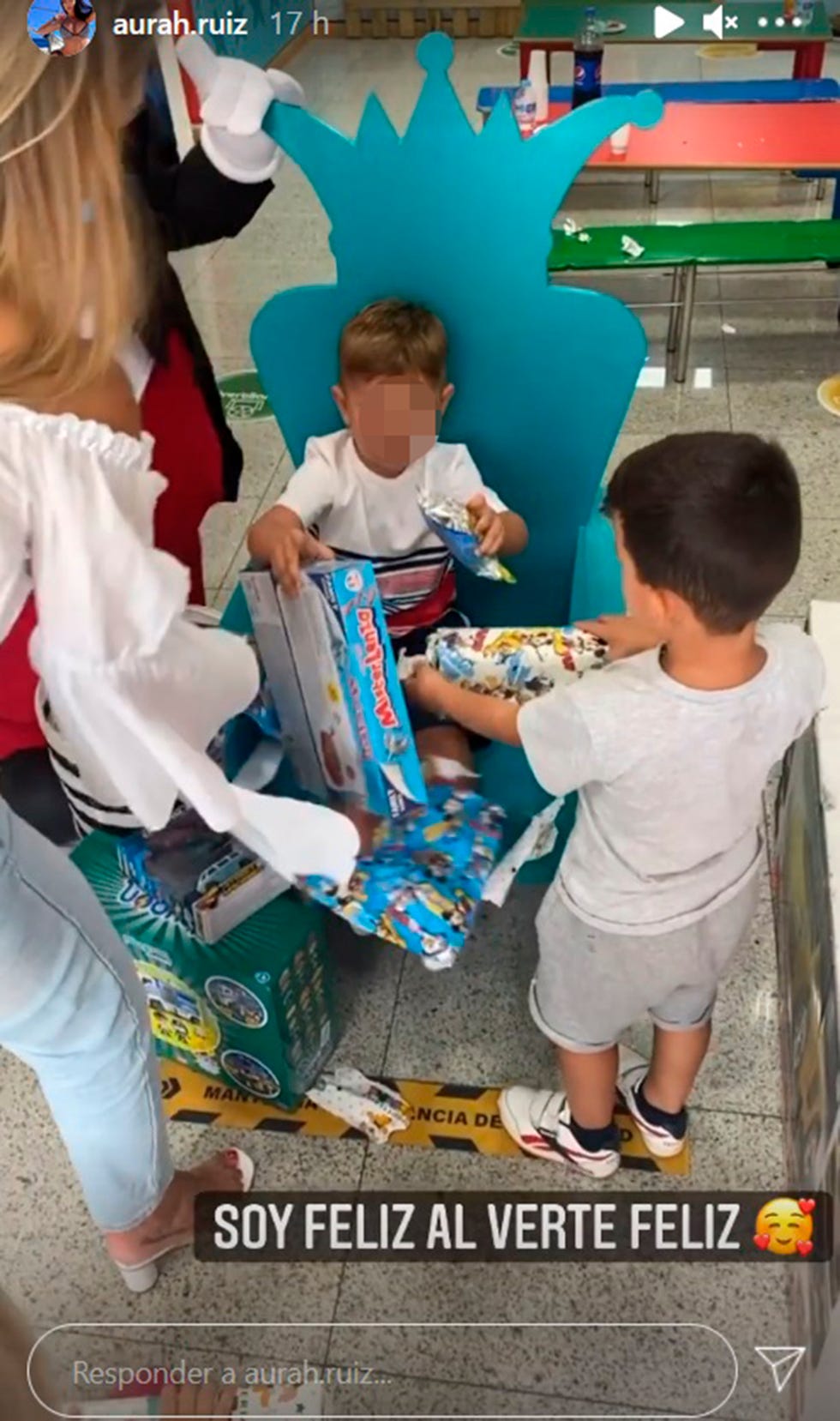 aurah ruiz y jesé rodríguez celebran el cuarto cumpleaños de su hijo nyan