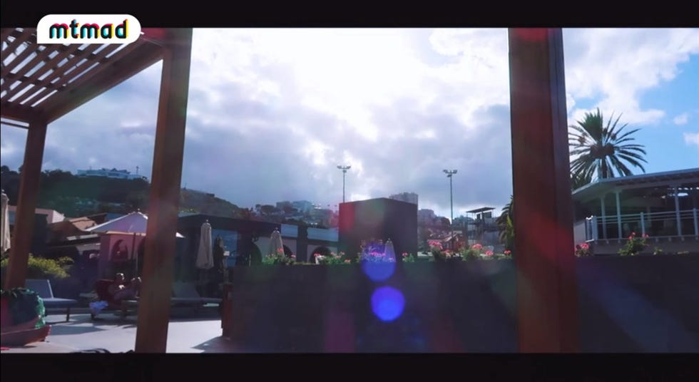 aurah ruiz muestra el hotel santa catalina de las palmas de gran canaria, donde se alojó en 2021, mismo hotel escogido por jennifer lopez en 2022 durante el rodaje de 'the mother'