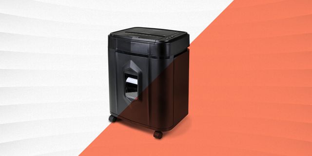   Basics 24 Sheet Cross Cut Paper, CD and Credit Card Home  Office Shredder with Pullout Basket, Black : Office Products