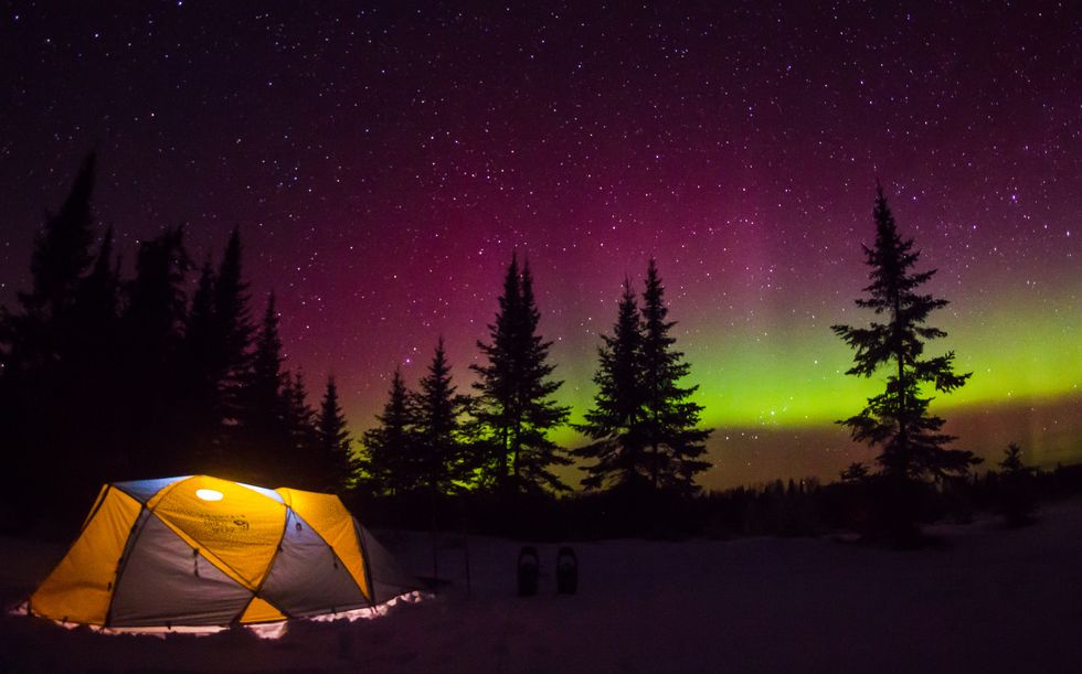 aurora campsite