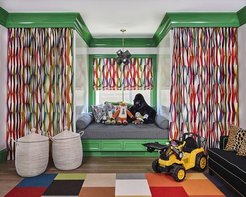 colorful playroom