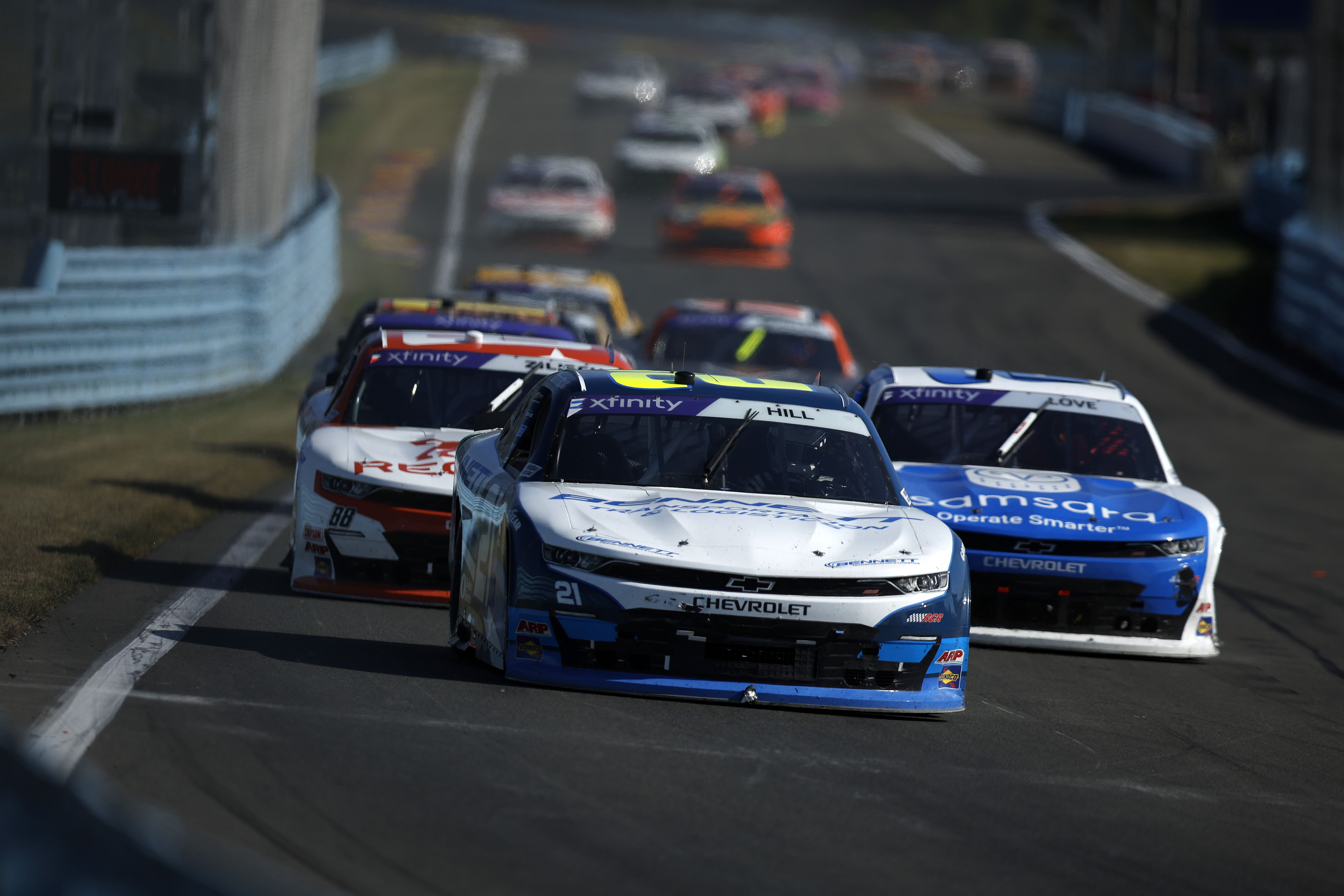 NASCAR-da 11 avtomobilin qarışdığı toqquşma - yarış 45 dəqiqə dayandırıldı!