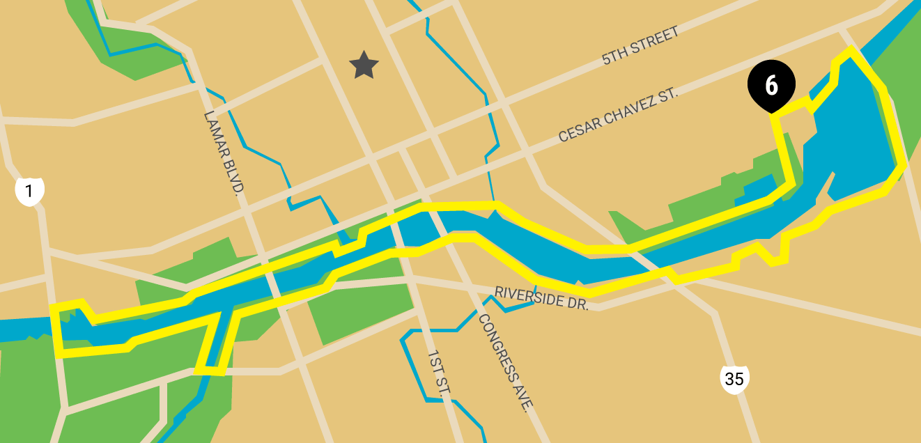austin running map