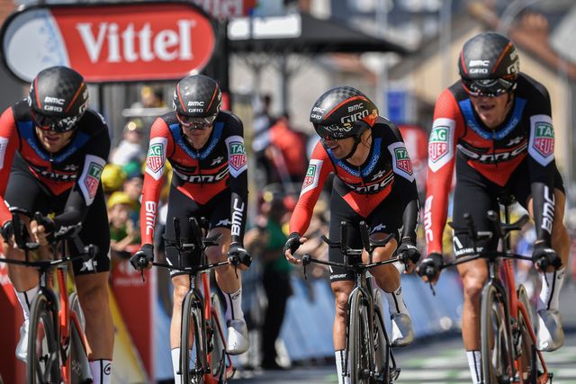 BMC Racing Wins Tour de France Stage 3 - Edges Team Sky