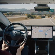 tesla autopilot video still