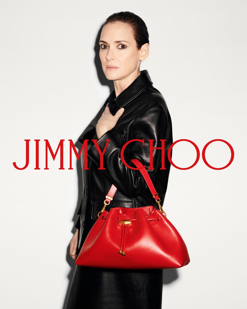 winona ryder jimmy choo fall 2024