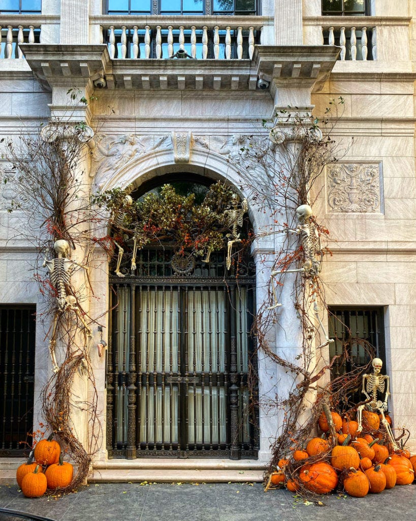 fall front porch new york city