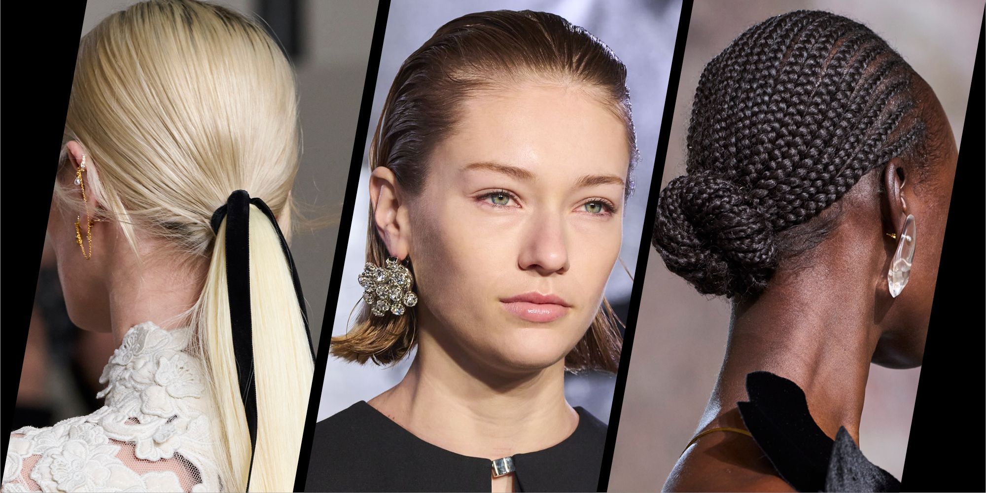 Autumn/winter 2023 hair trends - AW23 catwalk hairstyle ideas