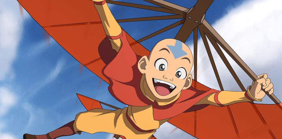 aang from avatar the last airbender