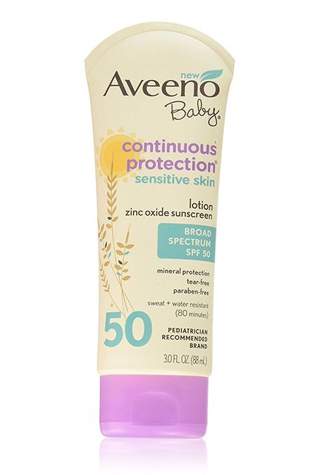 Best Natural Sunscreens for Babies - Aveeno Baby Continuous Protection