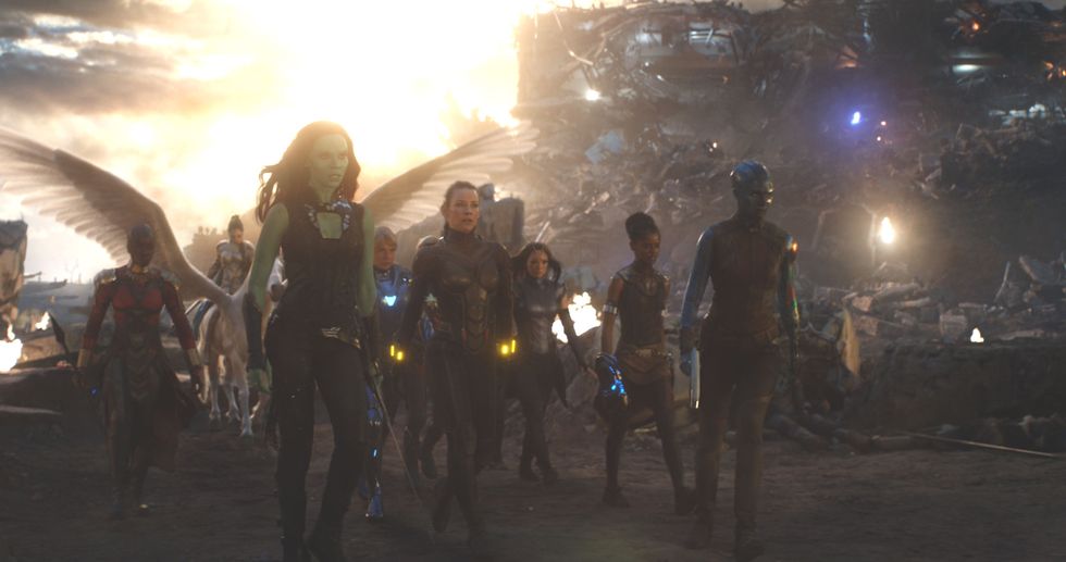 Gamora, The Wasp, Nebula, Avengers Endgame