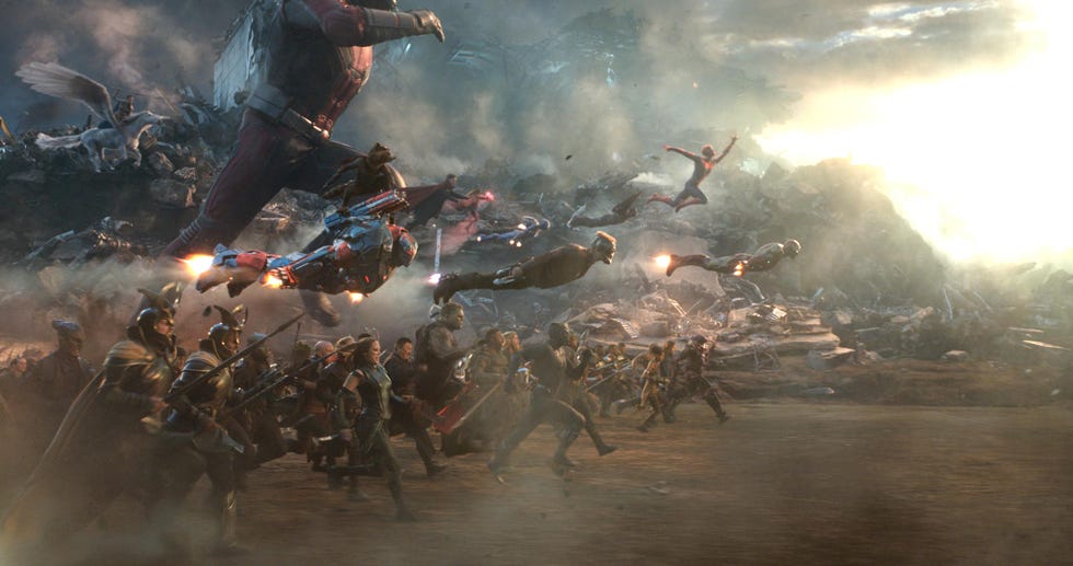 Avengers Endgame's final battle concept art revealed