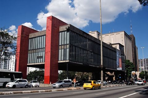 avenue paulista, masp museum of art of sao paulo