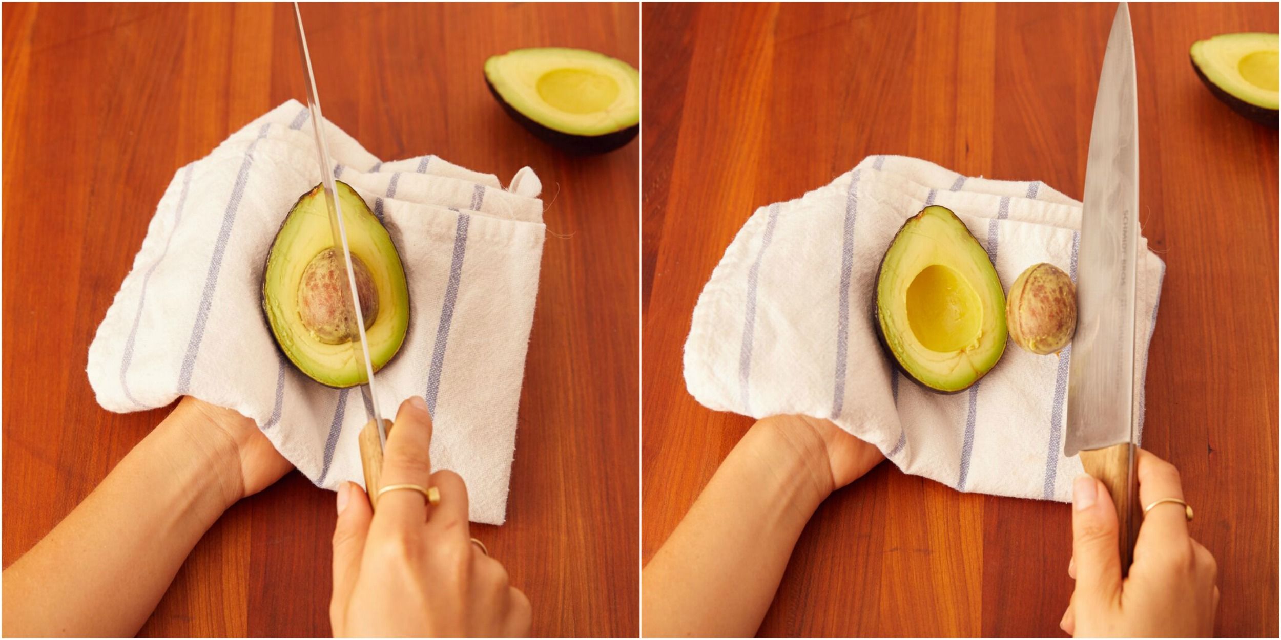 How to Cut an Avocado (The Easy Way!) - Evolving Table