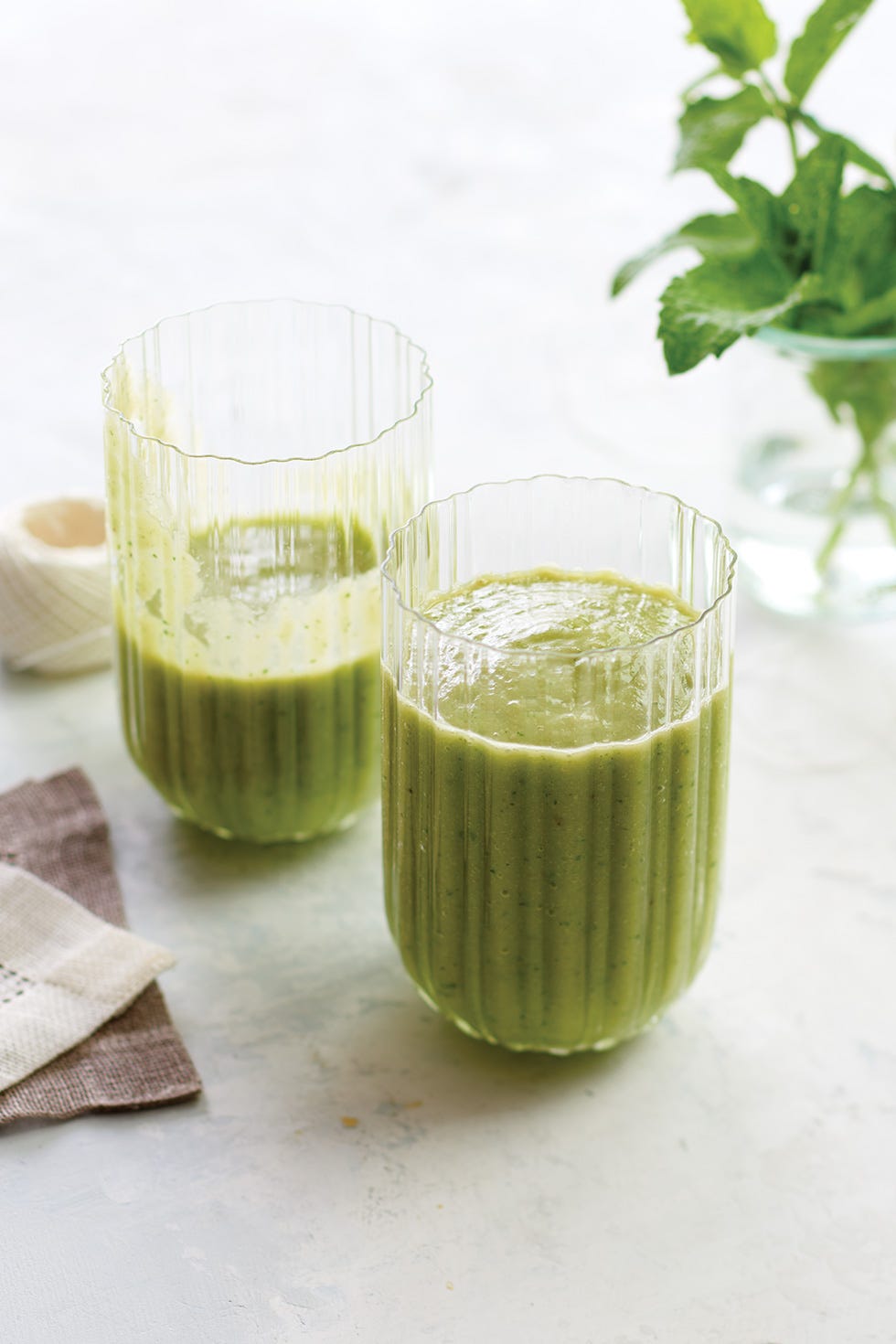green avocado smoothie