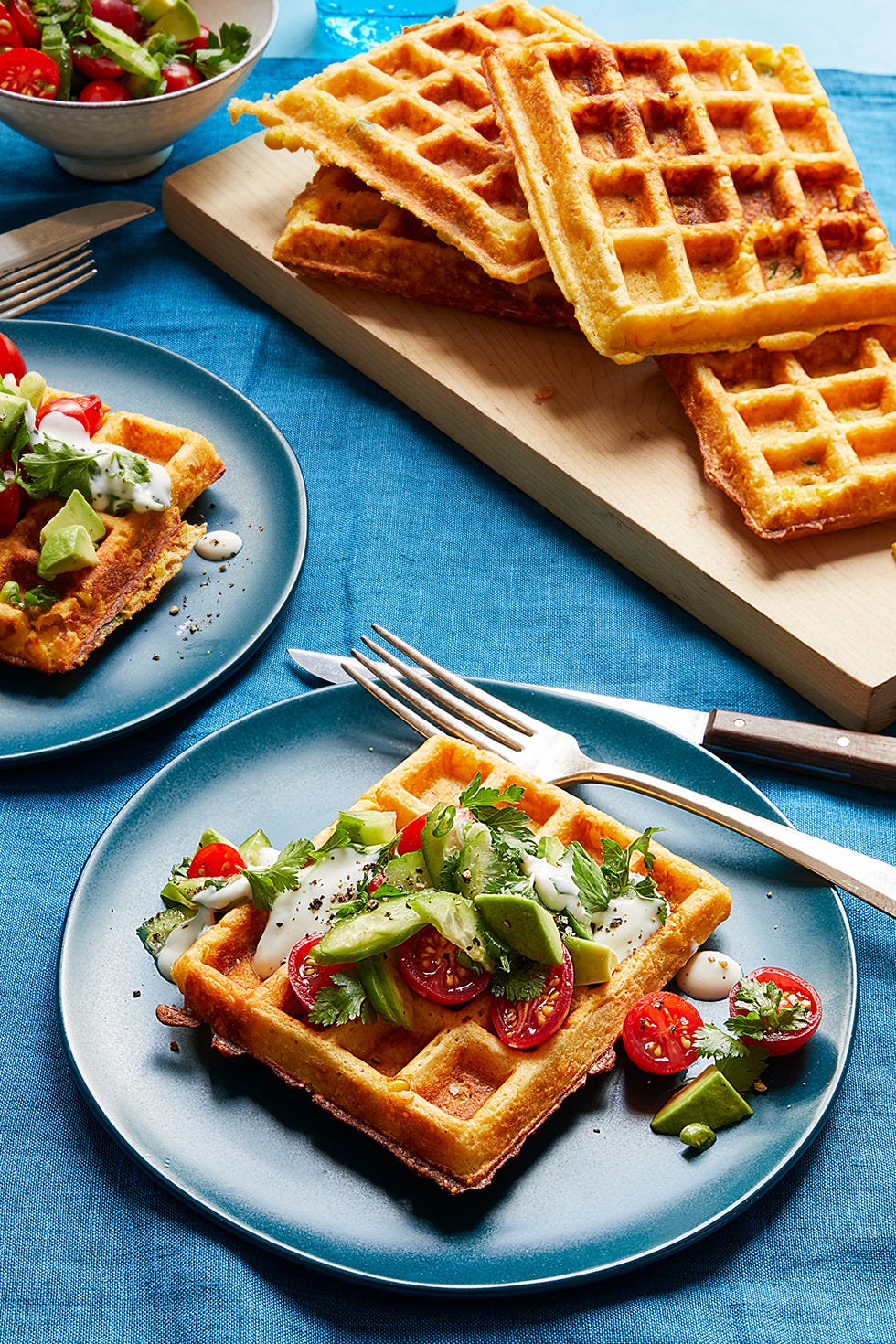 Woman's Day savory corn waffle 