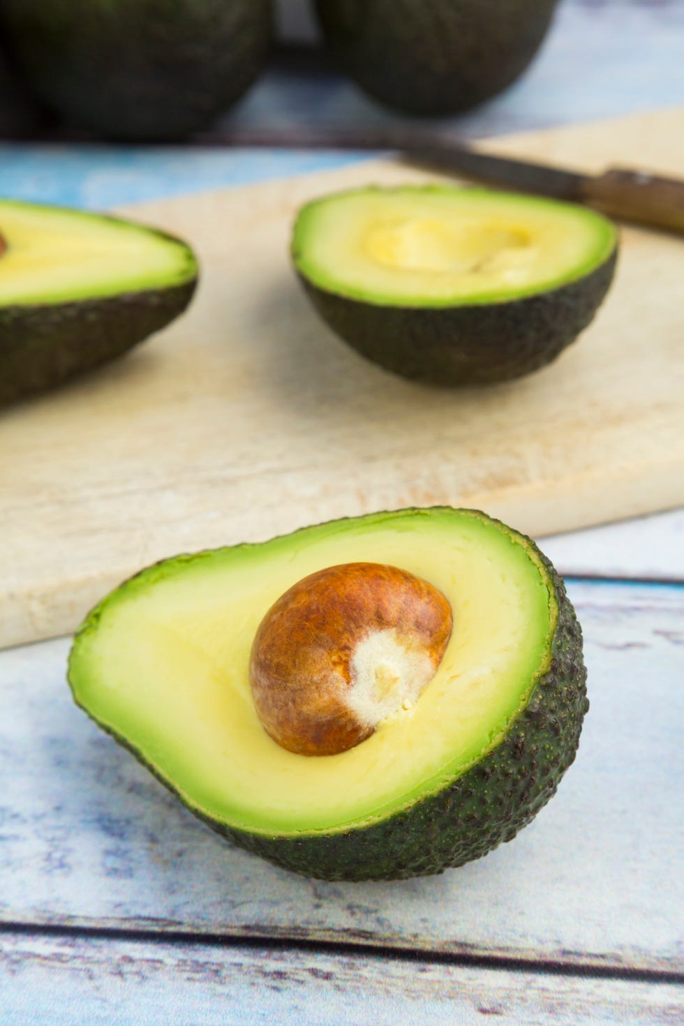 Half of an avocado