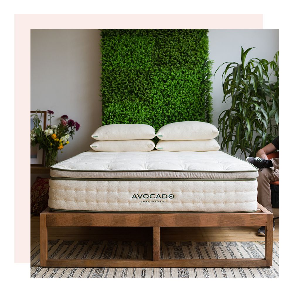 Avocado Green Mattress Wooden Bath Mat by Avocado - Standard