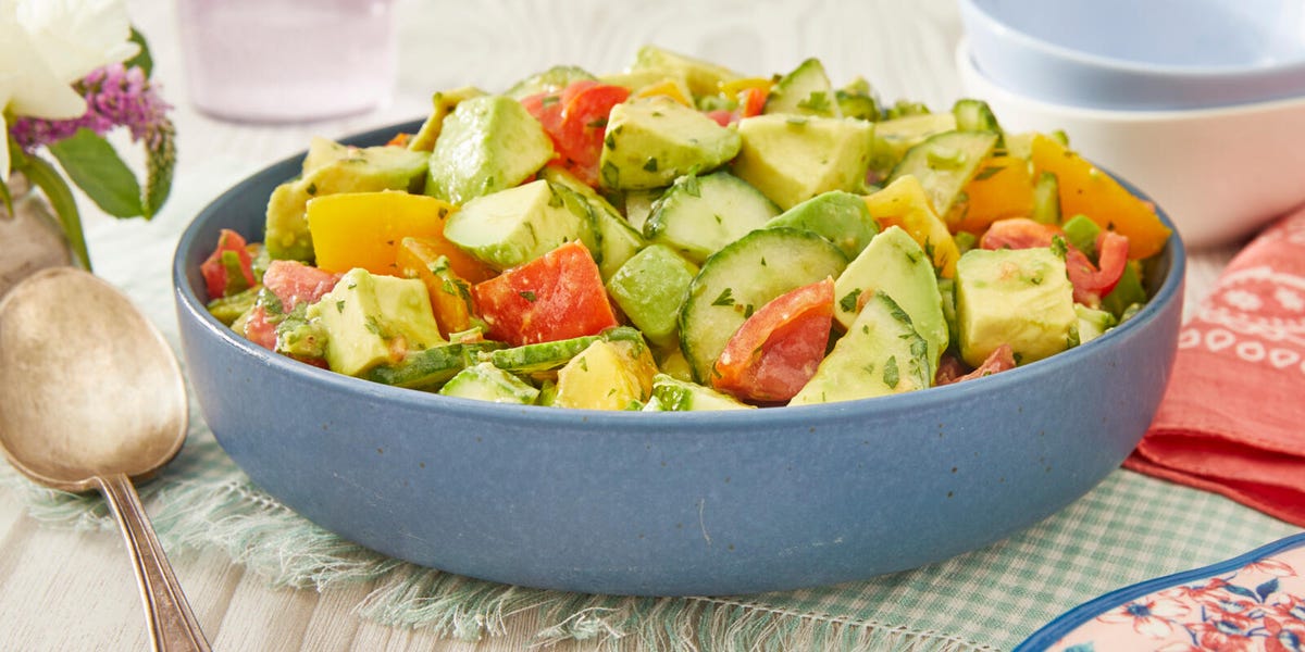 Easy Avocado Salad Recipe - How to Make Avocado Salad