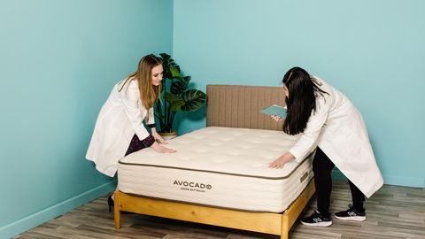 best mattress avocado green mattress testing at good housekeeping